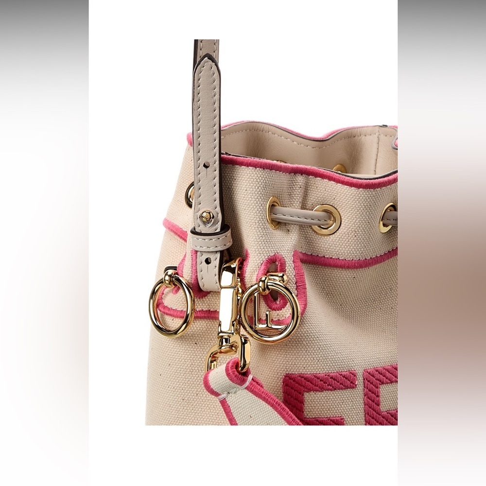 Fendi Mini Tresor Canvas bucket bag - Picture 4 of 12